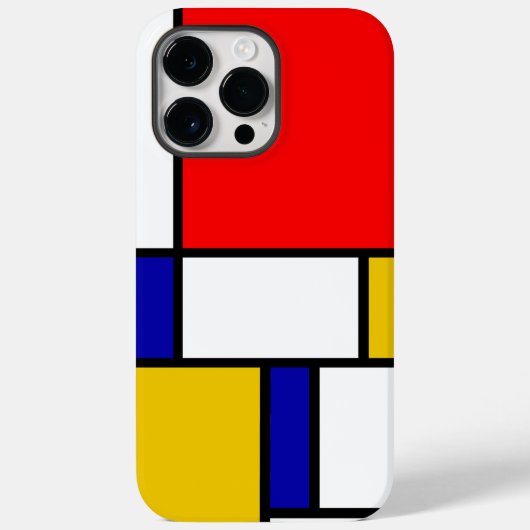 モンドリアン2 Case-Mate iPhoneケース (裏面)