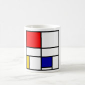 モンドリアン3 コーヒーマグカップ (中央)