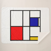 モンドリアン3 シェルパブランケット (正面(横))