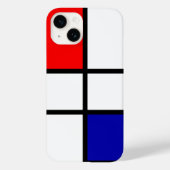 モンドリアン3 Case-Mate iPhoneケース (裏面)