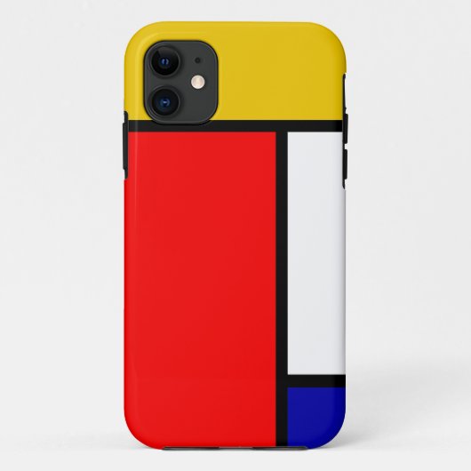 モンドリアン4 Case-Mate iPhoneケース (裏面)