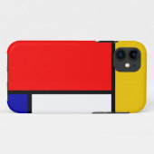 モンドリアン4 Case-Mate iPhoneケース (裏面(横))