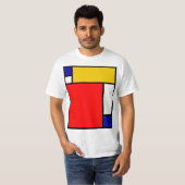 モンドリアン4 Tシャツ (正面フル)