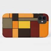モンドリアン・オータム Case-Mate iPhoneケース (裏面(横))
