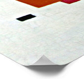 モンドリアン – カラーAのコンポジション ポスター (角)