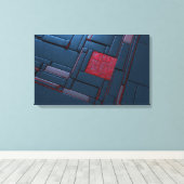 モンドリアン キャンバスプリント (インサイチュ (ウッドフロア))