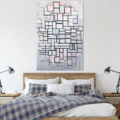 モンドリアン – コンポジションNo. IVコンポジション6 - 1914 キャンバスプリント (インサイチュ (寝室))