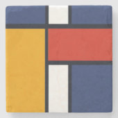 モンドリアン ストーンコースター (正面)