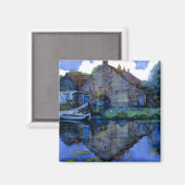 モンドリアン – ハウスオンザギン マグネット (正面/裏面)