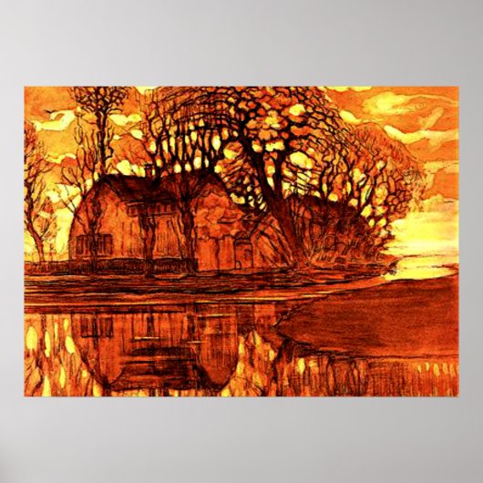 モンドリアン – ファームアットデュイベンドレヒト ポスター (正面)