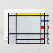 モンドリアン – プレイスデラコンコルド ポストカード (正面/裏面)