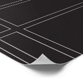 モンドリアン ポスター (角)