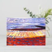 モンドリアン – 日没後の海 カード (スタンド正面)