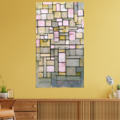 モンドリアン – 構図No. III構図8 - 1914 キャンバスプリント (インサイチュ (リビング))