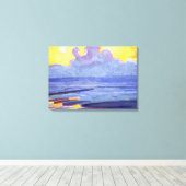 モンドリアン – 海、アートワーク人気がある キャンバスプリント (インサイチュ (ウッドフロア))