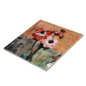 モンドリアン – 花瓶のアネモネス タイル (側面)