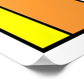 モンドリアン#10 ポスター (角)