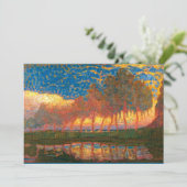 モンドリアン- 11のポプラの並木 カード (スタンド正面)