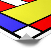 モンドリアン#57 ポスター (角)