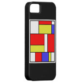 モンドリアン#57 Case-Mate iPhoneケース (裏面/右)