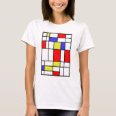 モンドリアン#58 Tシャツ (正面)