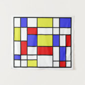モンドリアン#59小 タペストリー (正面(横))
