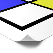 モンドリアン#59 ポスター (角)