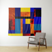 モンドリアン#7-1大 タペストリー (インサイチュ(横))