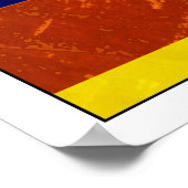 モンドリアン#7-1 ポスター (角)