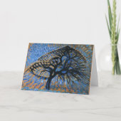 モンドリアン- Apple Tree, pointillist version, カード (正面)