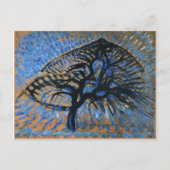 モンドリアン- Apple Tree, pointillist version, ポストカード (正面)