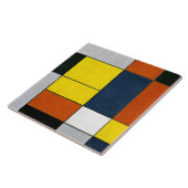 モンドリアン- No. VI、構成No. II タイル (側面)
