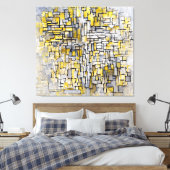 モンドリアン- TABLEAU No. 2 – コンポーネントVII - 1913 - キャンバスプリント (インサイチュ (寝室))