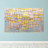 モンドリアン- TABLEAU No. 2 COMPOSITION No. V - 1914 キャンバスプリント (インサイチュ (ウッドフロア))