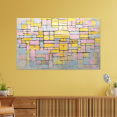 モンドリアン- TABLEAU No. 2 COMPOSITION No. V - 1914 キャンバスプリント (インサイチュ (リビング))