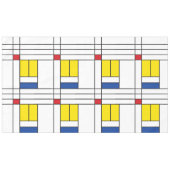 モンドリアンIIミニマリストデスティールモダンデザイン テーブルクロス (正面(横))
