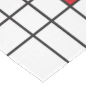 モンドリアンIIミニマリストデスティールモダンデザイン テーブルクロス (アングル)