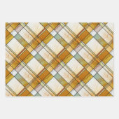 モンドリインスパイアアンアールデコ幾何学模様 ラッピングペーパーシート (正面3)