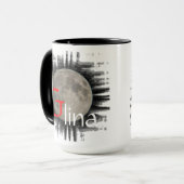 モンド、ルネ、ルナ、グリナ、ムーン・タッセ マグカップ (正面左)