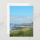 モンハイガンアイランドメメインビレッジハーバーアトランティック シーズンポストカード (正面/裏面)