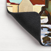 モンハイガンアイランドライトハウスメインマウスパッド マウスパッド (コーナー)