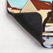 モンハイガンアイランドライトハウスメインマウスパッド マウスパッド (コーナー)