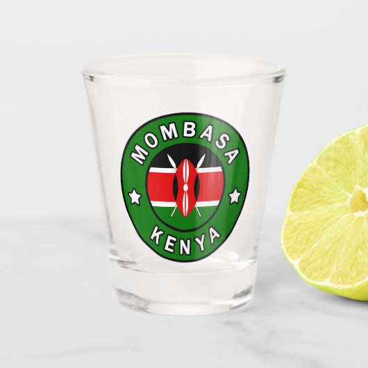 モンバサケニア ショットグラス (正面)