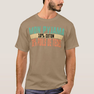 モンパジャマ 10 綿 90 毛 Deeckel ユーモア ギフト Tシャツ
