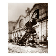 モンパルナス駅での列車脱線 – 1895