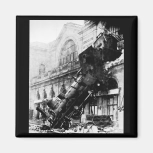 モンパルナッセ列車1895年10月22日 マグネット