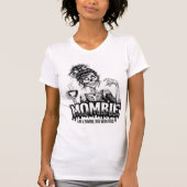 モンビーおもしろいゾンビママコーヒハロウィーン引用文 Tシャツ (正面)
