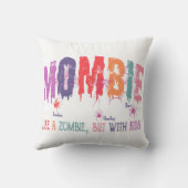 モンビートレンディースパイダーキッズゾンビ クッション (裏面)