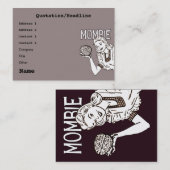 モンビーレトロゾンビ コーリングカード (正面/裏面)