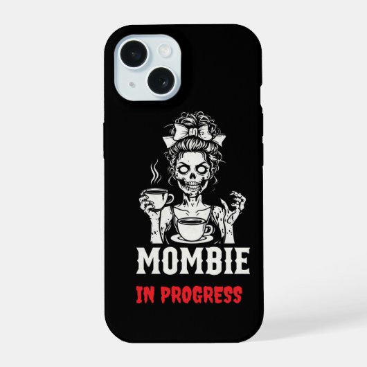 モンビー進行中 iPhone 15ケース (裏面)